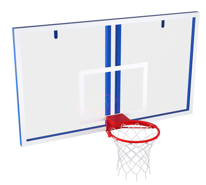 Игровой щит из оргстекла 15 мм с кольцом (на выбор)