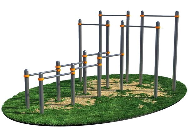 Комплекс турники-брусья СВС-14