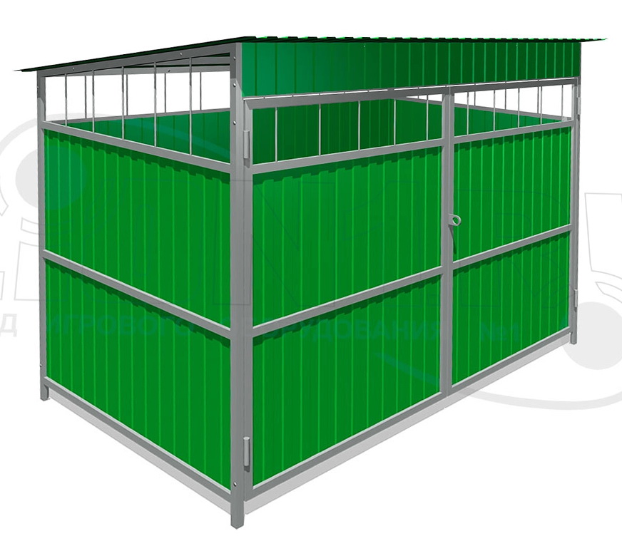 Ограждение мусоросборника ZION 2П (Б047)