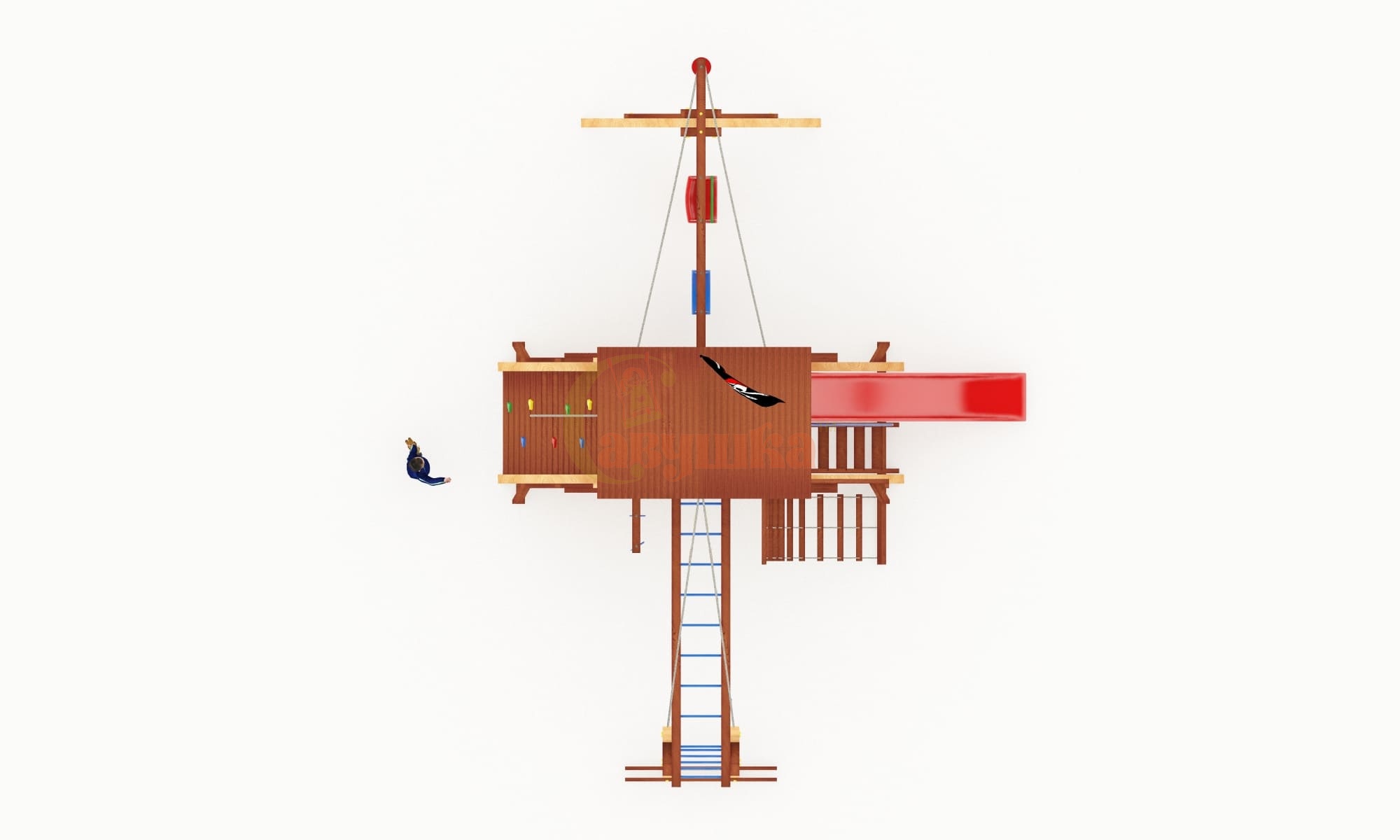 Игровой комплекс Савушка Lux - 4