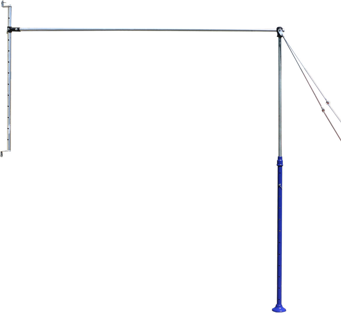 Перекладина гимнастическая на растяжках пристенная