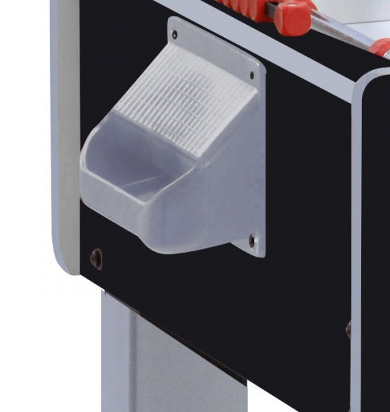 Настольный футбол Garlando Evolution F-200 5 ф (145 x 74 x 88 см, черно-серебряный)