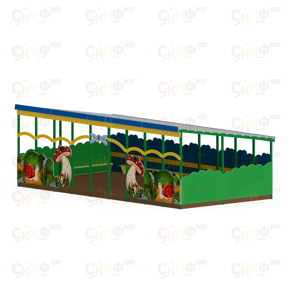 ПОЛЯНКА теневой навес МФ 715.01