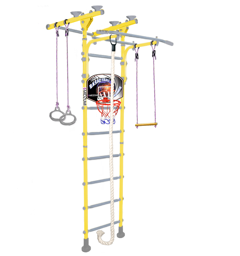 Шведская стенка Midzumi Hoshi Ton Basketball Shield (лимонный пай)