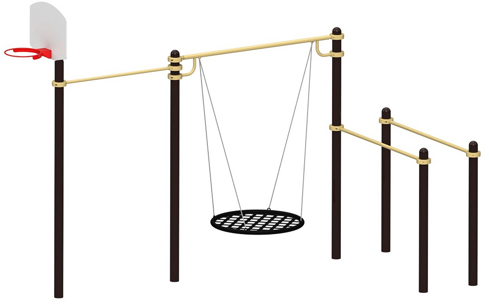 Спортивный комплекс 152 с качелями YSK152