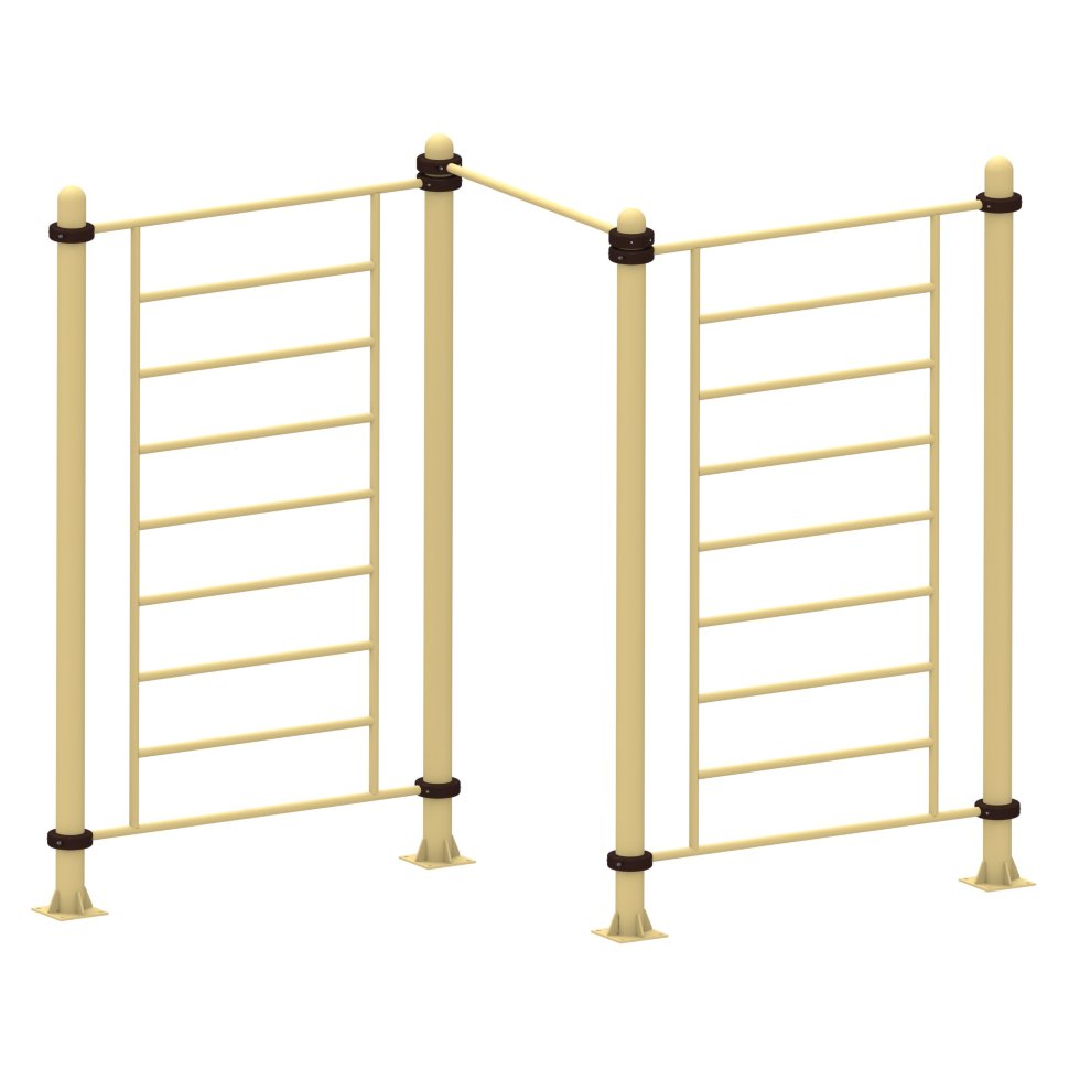 Комплекс спортивный шведская стенка+турник (змейка) Air-Gym YSK38