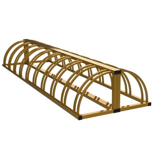 Велопарковка Оптима Двусторонняя на 12 мест