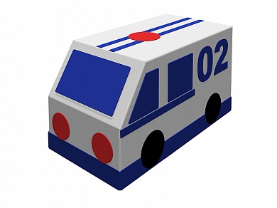 Контурная игрушка Фургон ПОЛИЦИЯ Romana (ДМФ-МК-01.23.03)