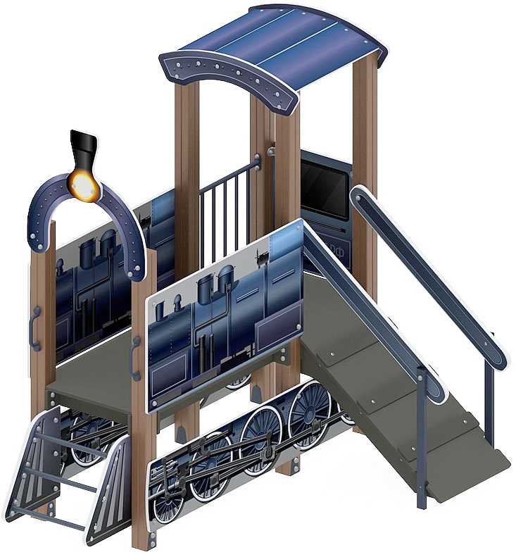 ПАРОВОЗИК МИНИ игровая форма МФ 10.03.05-11