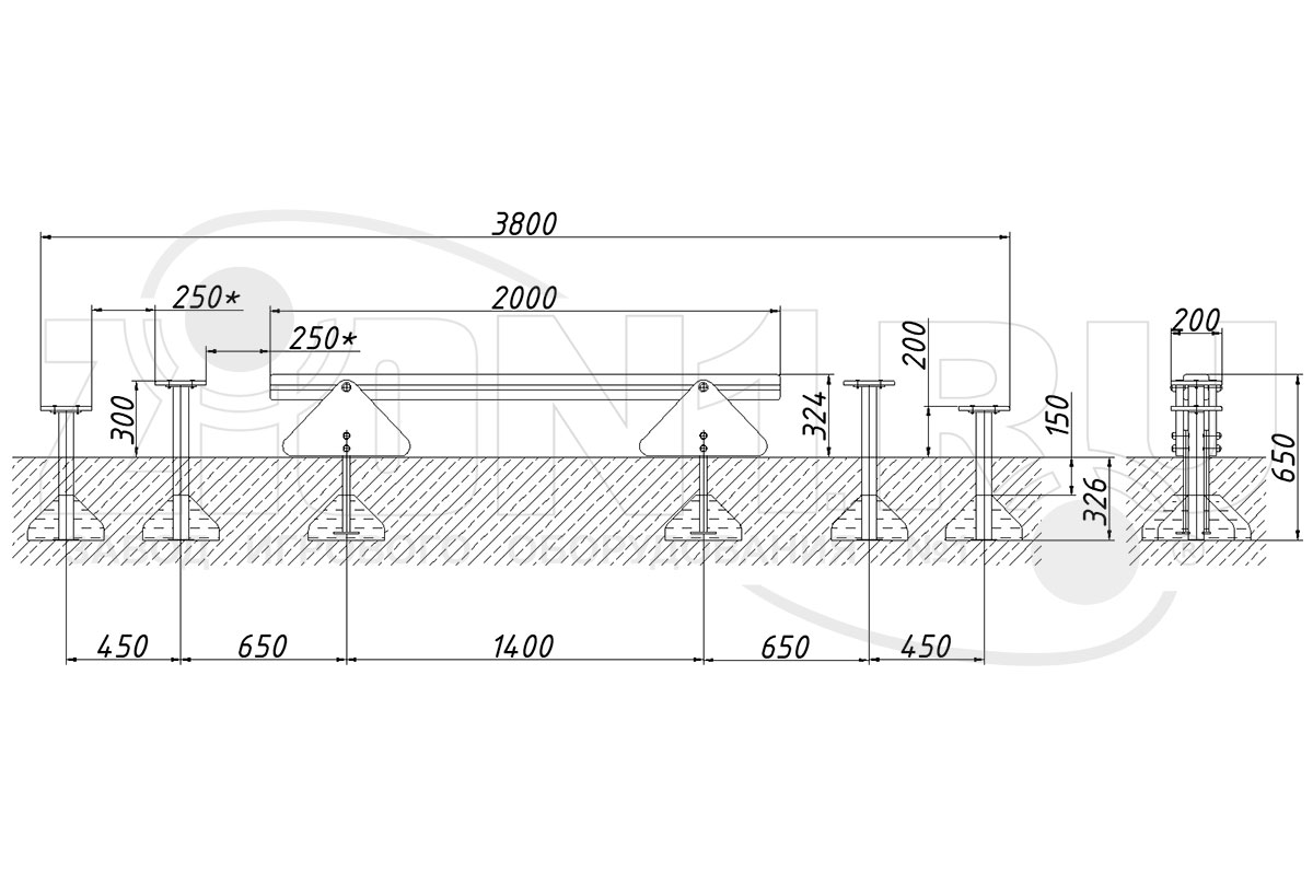 Бум детский ZION Тропинка (СЭ224)