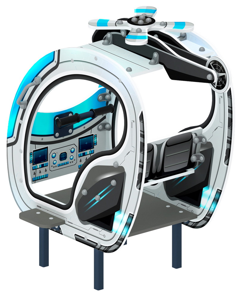 ВЕРТОЛЕТИК МИНИ (техно) игровая форма МФ 10.03.03-03