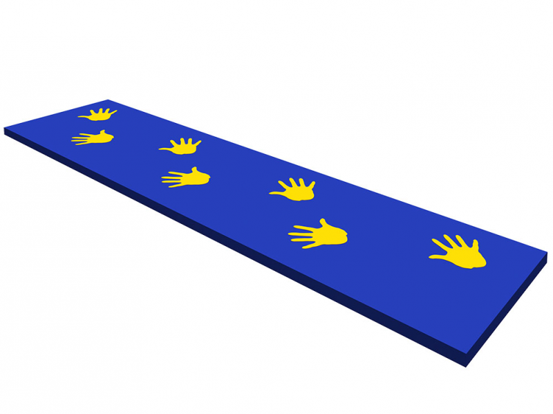 Коврик ЛАДОШКИ большой Romana (ДМФ-ЭЛК-15.03.02)