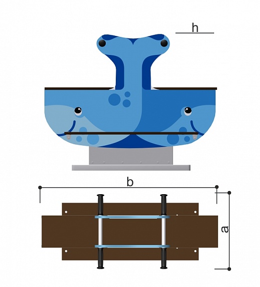 Качалка Romana 108.53.00-01