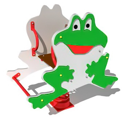 Качалка на пружине ZION Лягушонок (КЧ049)