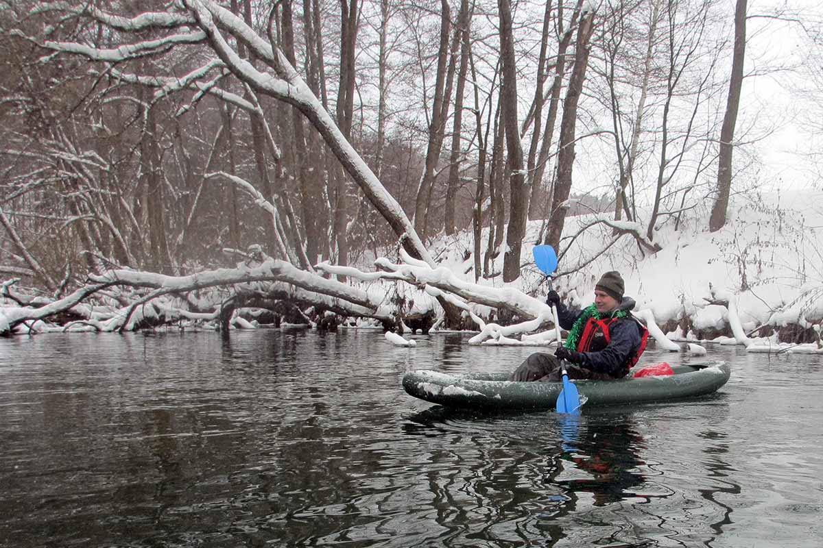 Весло для пакрафта пятисекционное RST Эко