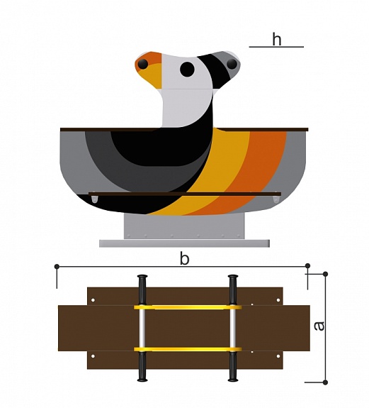 Качалка Romana 108.53.00-02