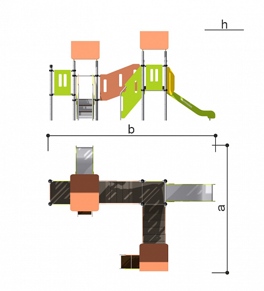 Детская площадка «Romana 104.20.00»