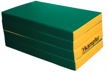 Мат №7 (200х100х10) Kampfer красный/желтый