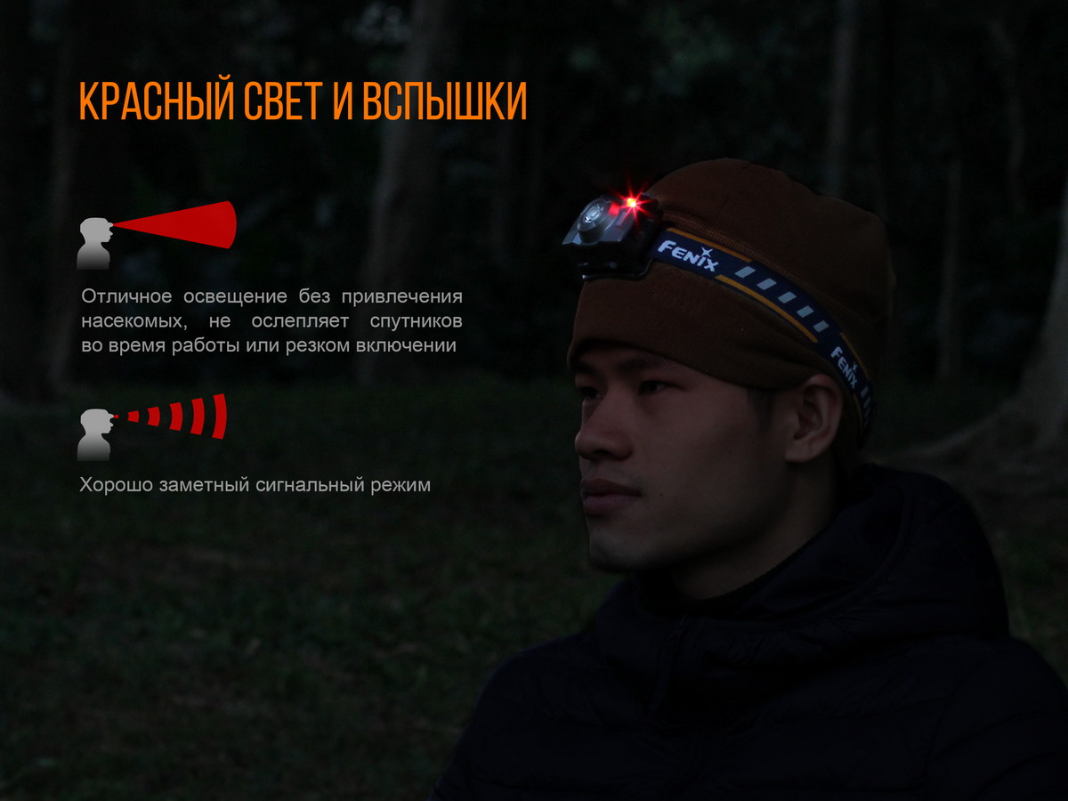 Налобный фонарь Fenix HL30 (2018) Cree XP-G3, синий