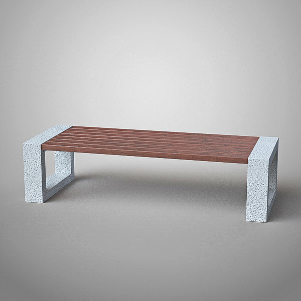 Скамья бетонная С-77