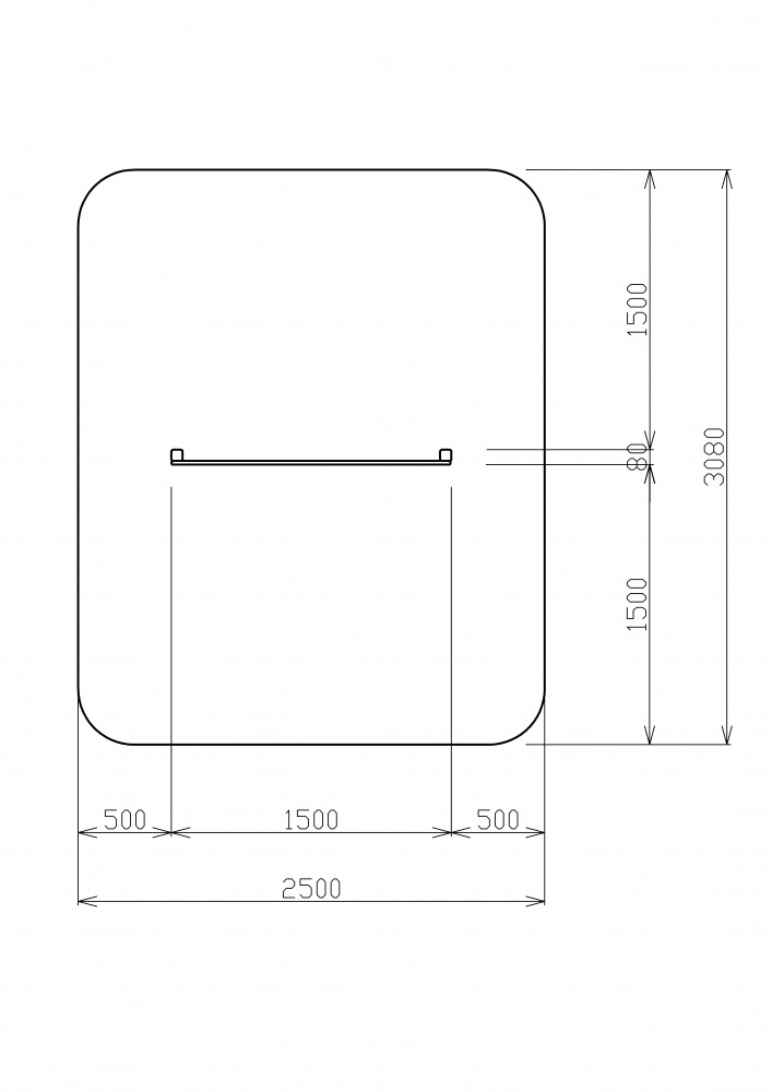 СТЕНКА ДЛЯ РИСОВАНИЯ игровая форма МФ 22.01.02-01