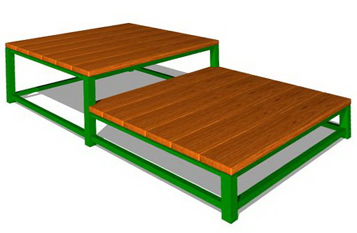 Ступени к трибуне ZION М15 (СЭ108)