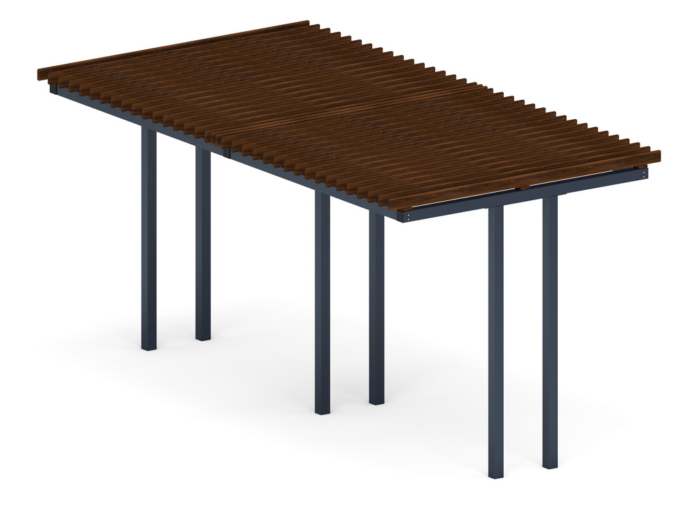 Пергола Тент (прямая) МФ 77.04.02-01 /без поликарбоната/