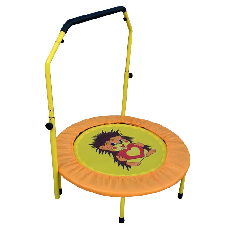 КМС Складной мини-батут 36" с ручкой  диаметр 92 см оранжевый