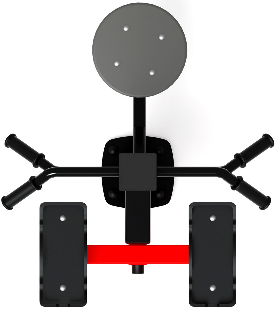 Тренажер уличный СТЕП+ТВИСТЕР (красный) СТ 019-11