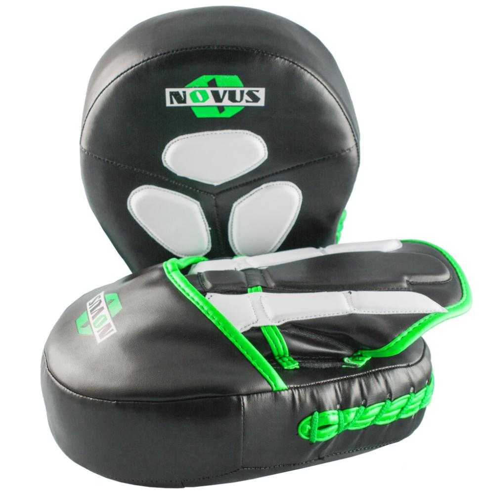 Лапы тренировочные Novus цвет зеленый, LTB-16511