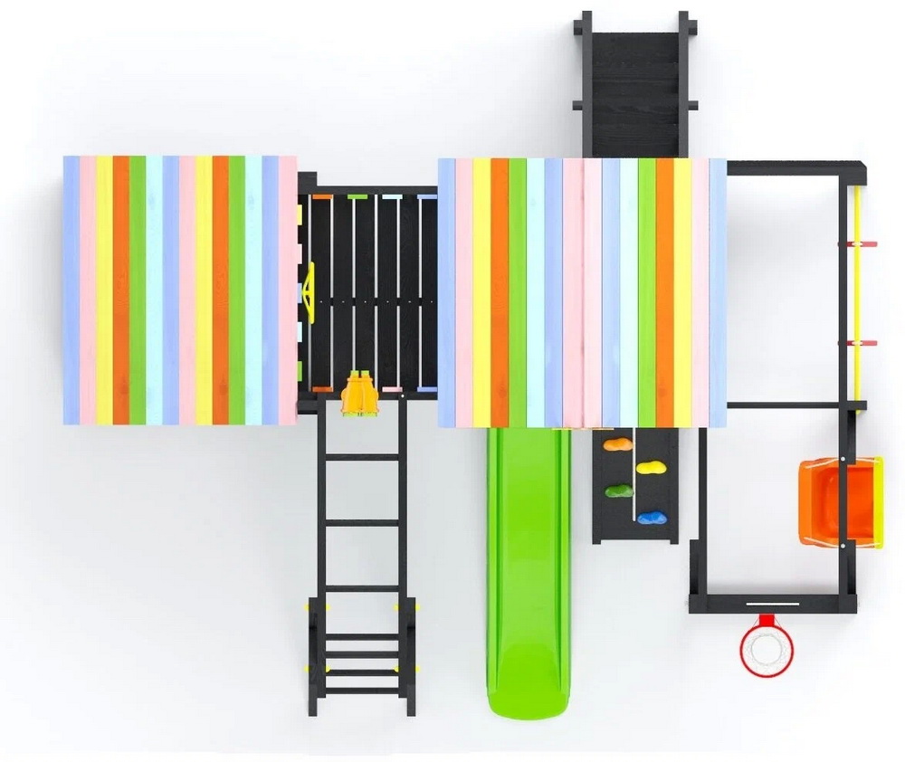 Детская площадка Савушка 10 (Black)