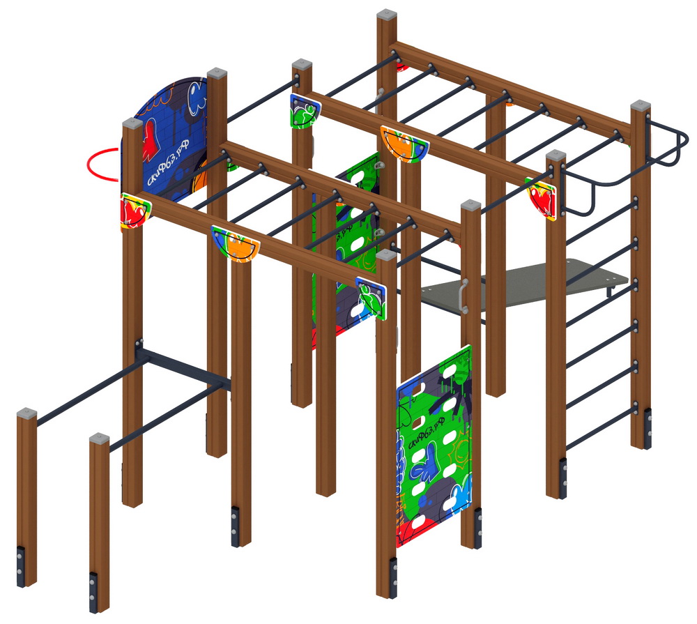 Детская площадка Спортивная серия СК 2.01.04-01