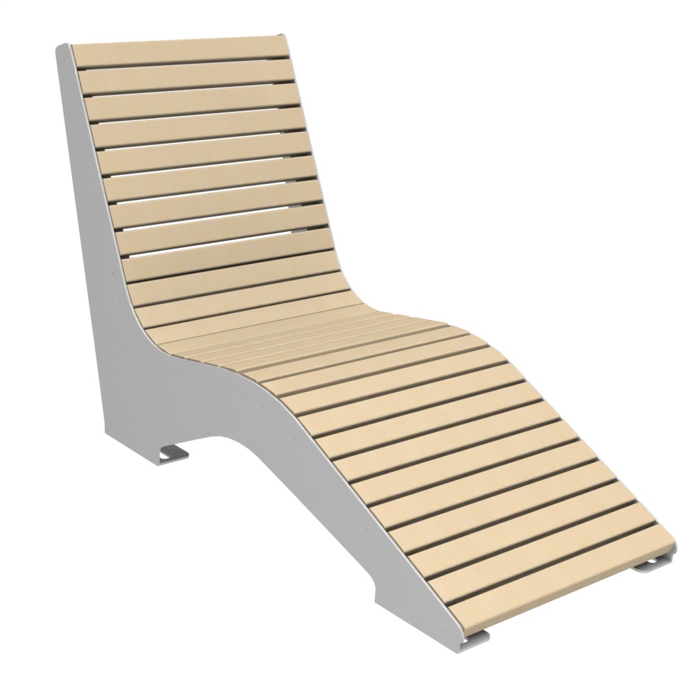 Шезлонг парковый Air Gym AS17