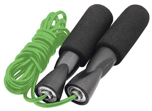 Скакалка на подшипниках Atemi 2,8 м, зелёная