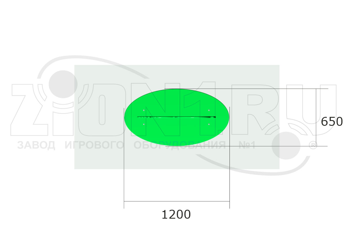 Скамейка детская ZION Мышонок (СП216)
