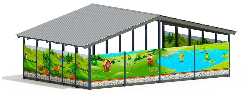 Теневой навес (В гостях у сказки) МФ 70.8.5-12