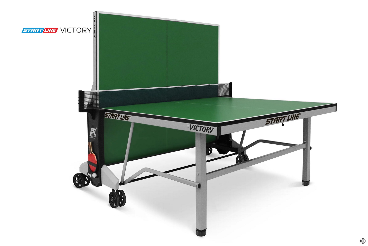 Стол теннисный СТАРТ ЛАЙН Victory Зеленый с сеткой