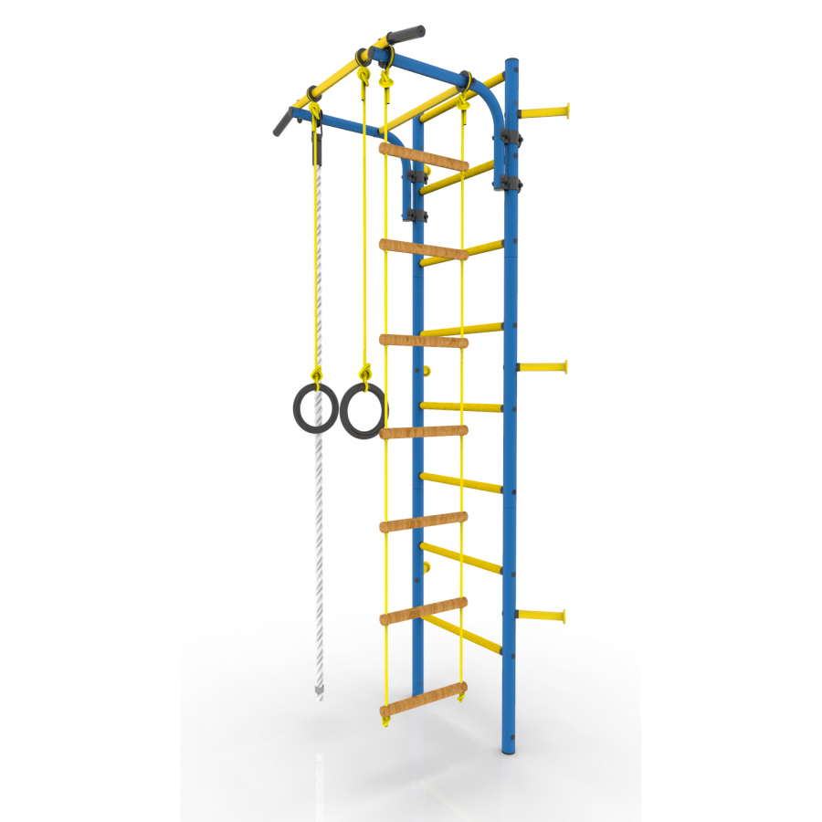 Шведская стенка Атлет-У (синий)
