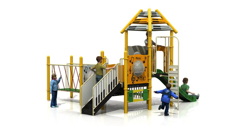 Детская игровая площадка Air-Gym Play Нота WD-YY103, Музыкальная серия