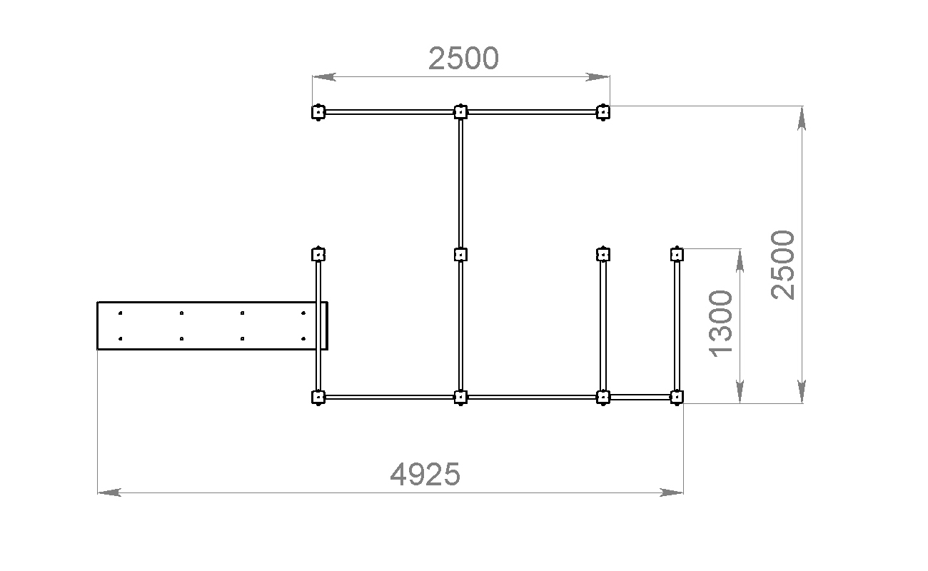 Уличный спортивный комплекс START LINE Fitness № 1