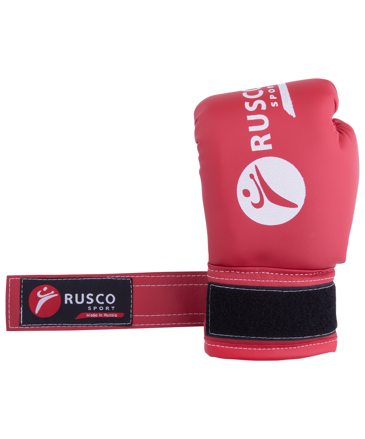 Перчатки боксерские GYM BGG-2018, 12oz, кожа, красные