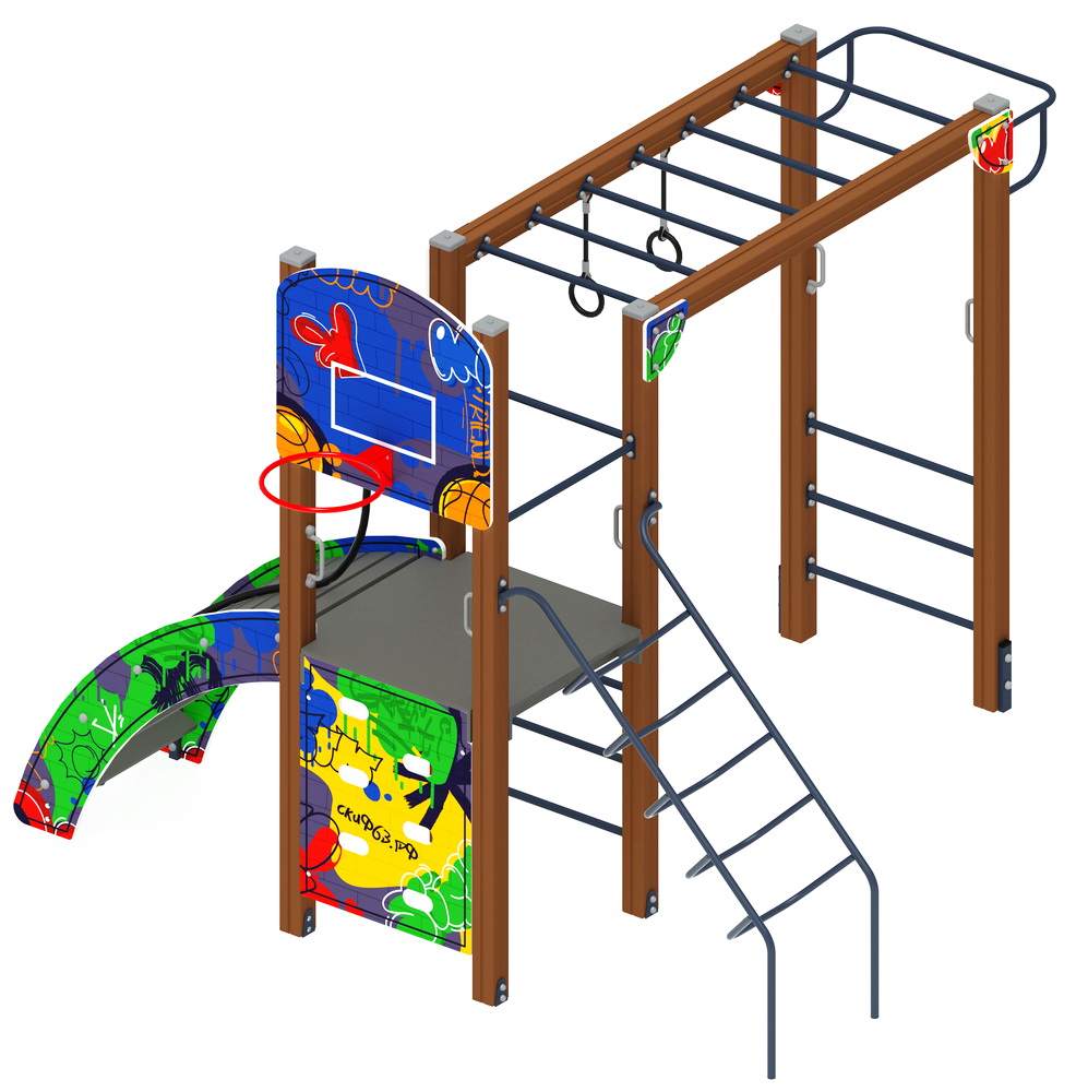 Детская площадка Спортивная серия СК 2.01.13-01