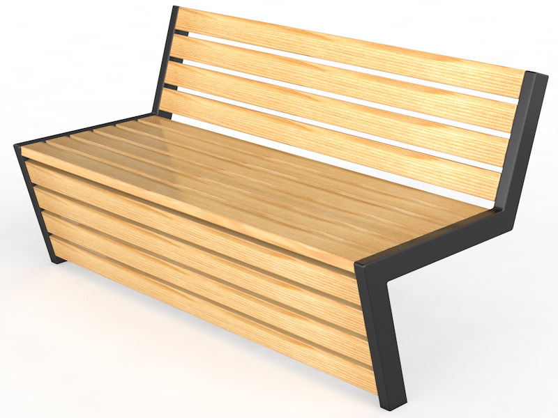 Скамейка уличная «Зорро» (14.6.2000)