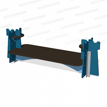 Скамейка без спинки Romana 057.55.00