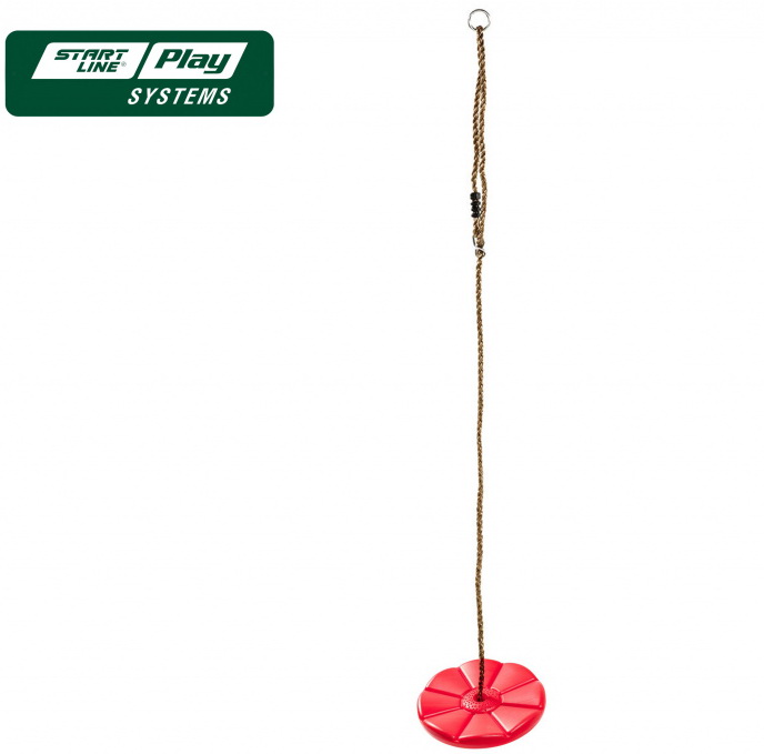 Cиденье для качели «диск» (красное) slp systems