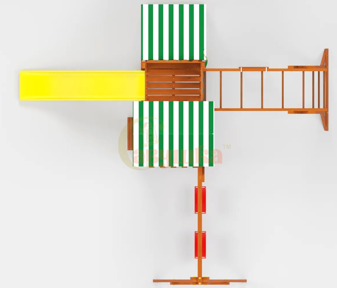 Игровой комплекс Савушка TooSun (Тусун) 4 Plus с песочницей (горка 2,2 м)