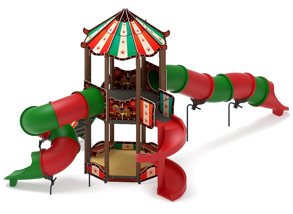КАРНАВАЛ детский игровой комплекс ДИК 2.22.01-01 (H=2000)