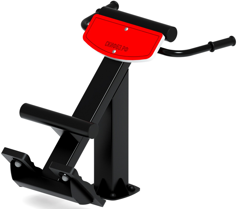 Тренажер уличный ГИПЕРЭКСТЕНЗИЯ (красный) СТ 003-11