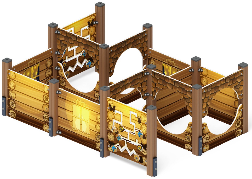 Лабиринт КУБИК 3 (Эко) игровая форма МФ 20.01.03-02