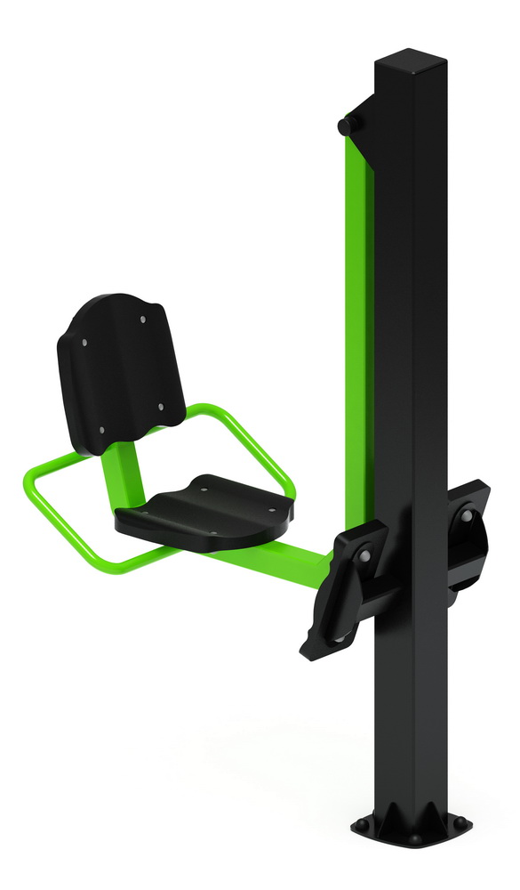 Тренажер уличный ЖИМ НОГАМИ (зеленый) СТ 011-12